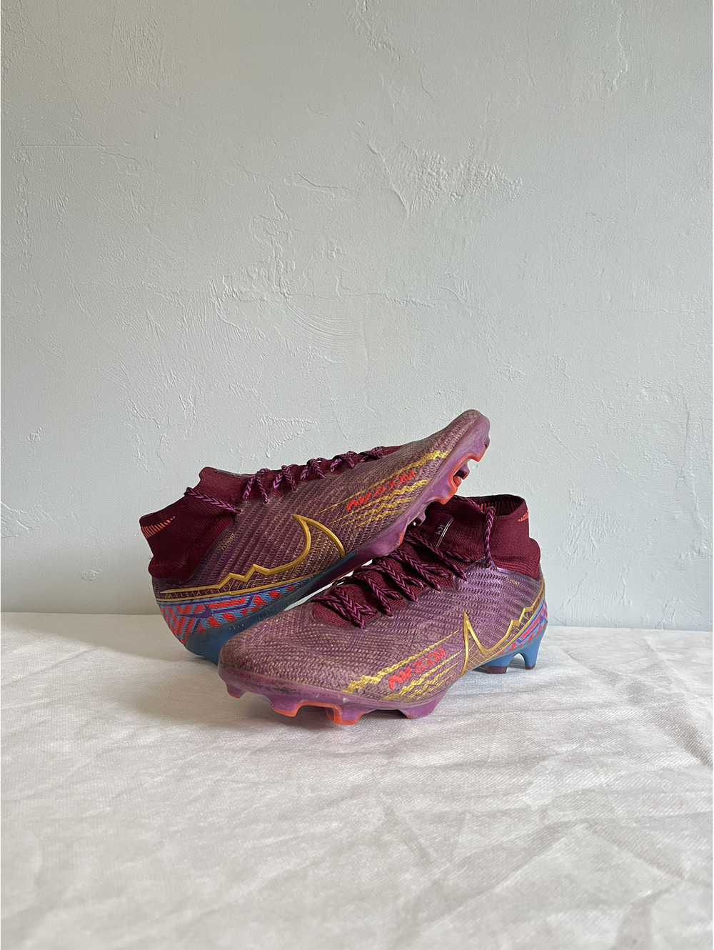 Nike Mercurial Superfly 9 Elite Mbappe Soccer Cleats US Size 9
